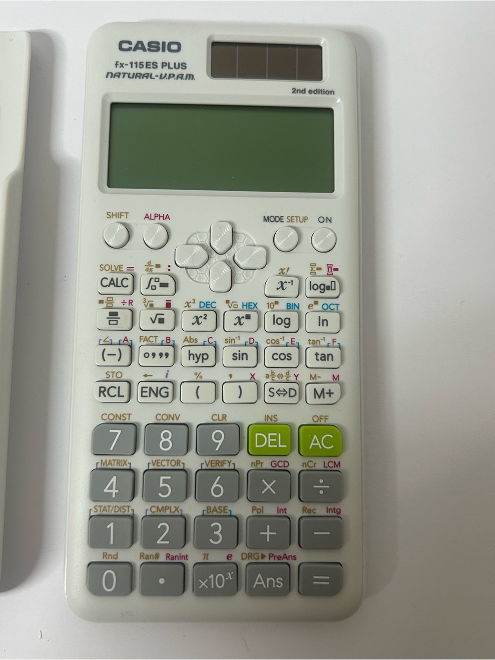 Casio fx-115es Plus Natural VPAM Natural Textbook Display Scientific Calculator - Picture 2 of 8